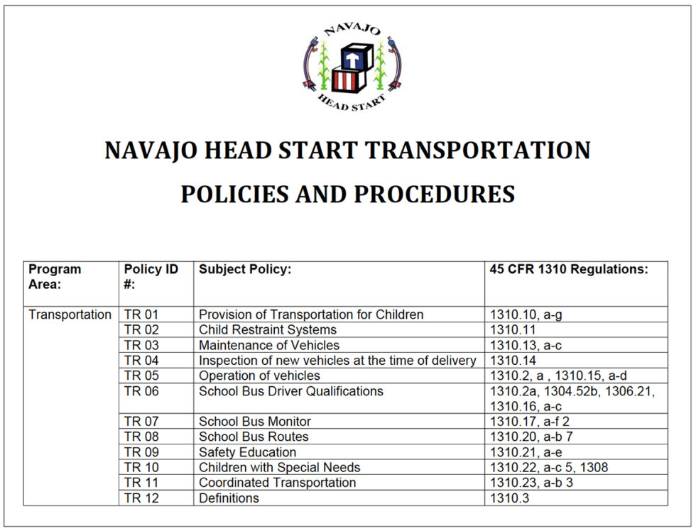 policies-procedures-forms-navajo-head-start